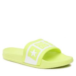Klapki Big Star Shoes. Zielone klapki damskie BIG STAR SHOES, bez wzorów, retro, bez obcasa, bez zapięcia. Za 59.99 zł.