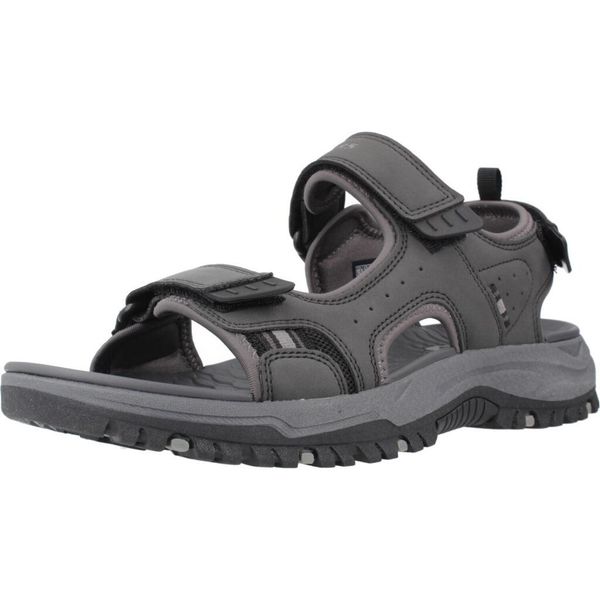 Sandały SKECHERS PREWITT Czarny. Czarne sandały męskie Skechers, bez wzorów, z syntetyku, bez zapięcia. Za 221.99 zł.