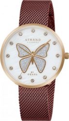 Zegarek Strand Zegarek damski Strand S700LXVWMD-DB CYRKONIE brązowy. Brązowe zegarki damskie Strand. Za 240.00 zł.