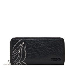 Portfel Desigual. Czarne portfele damskie Desigual. Za 189.99 zł.