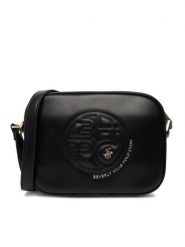 Beverly Hills Polo Club Torebka CEOWB-BHPC-L-002-09 Czarny. Czarne listonoszki damskie Beverly Hills Polo Club, bez wzorów, z materiału, bez dodatków. Za 149.99 zł.