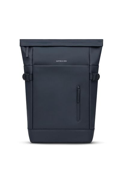 Plecak Kapten & Son Helsinki Navy. Niebieskie plecaki męskie KAPTEN & SON, bez wzorów, z materiału, biznesowe. Za 592.16 zł.