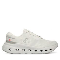 Buty do biegania On. Białe obuwie sportowe damskie On, bez wzorów, bez zapięcia, do biegania. Za 719.99 zł.