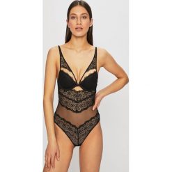 Undiz - Body. Czarne body Undiz, bez wzorów, z bawełny. W wyprzedaży za 79.90 zł.