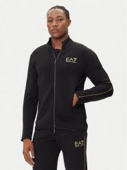 EA7 Emporio Armani Bluza 7M000670 AF14146 UC001 Czarny Slim Fit. Czarne bluzy męskie EA7 Emporio Armani, l, bez wzorów, z syntetyku, bez ramiączek, bez kaptura. Za 609.99 zł.
