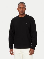 Guess Sweter M6YQ24 K4245 Czarny Regular Fit. Czarne swetry męskie Guess, m, z aplikacjami, z syntetyku, bez kołnierzyka, bez ramiączek. Za 344.99 zł.