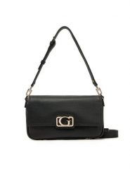 Guess Torebka HWBG96 42190 Czarny. Czarne listonoszki damskie Guess, z aplikacjami, ze skóry, bez dodatków. Za 269.99 zł.