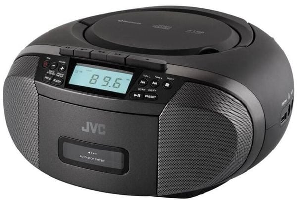 Radioodtwarzacz JVC Radioodtwarzacz RC-E444B black. Czarne radia Jvc. Za 363.17 zł.