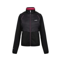 Kurtka damska Regatta Steren II. Czarne kurtki sportowe damskie Regatta, s, bez wzorów, z softshellu, bez ramiączek, bez kaptura, trekkingowe. Za 347.95 zł.