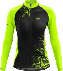 Cote Cote Bluza rowerowa LS damska NEON VANES XS. Bluzy damskie Cote, xs, bez wzorów, bez ramiączek, bez kaptura. Za 239.00 zł.