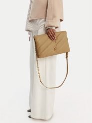 Badura Torebka EO-ISLA-GL23536121 Beżowy. Brązowe listonoszki damskie Badura, bez wzorów, z materiału, bez dodatków. Za 229.99 zł.