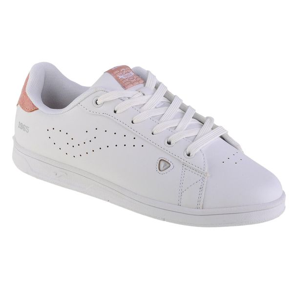 Buty sportowe Sneakersy damskie, CCLALW2213 Joma Classic 1965 Lady 2213. Białe obuwie sportowe damskie Joma, bez wzorów, bez zapięcia, trekkingowe. Za 109.99 zł.