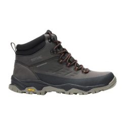 Buty trekkingowe Regatta Blake. Brązowe trekkingi męskie Regatta, z neoprenu, bez zapięcia. Za 458.00 zł.