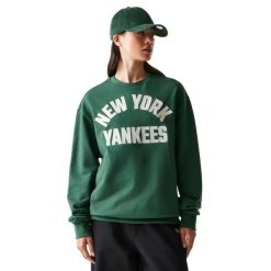 Bluza New Era MLB Graphic New York Yankees. Zielone bluzy męskie New Era, m, bez wzorów, bez ramiączek, bez kaptura. Za 375.00 zł.