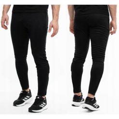 Męskie spodnie piłkarskie Nike Dri-FIT Academy. Czarne spodnie sportowe męskie Nike, m, bez wzorów, do piłki nożnej, dri-fit (nike). Za 139.99 zł.