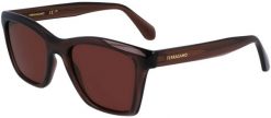 Salvatore Ferragamo FERRAGAMO Okulary przeciwsłoneczne unisex SF2001S-232 (Lens/Bridge/Temple) 54/20/145 mm. Okulary przeciwsłoneczne damskie Salvatore Ferragamo. Za 430.50 zł.