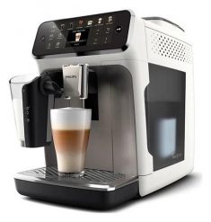 Ciśnieniowy automatyczny Philips 4400 series EP4443/70 biało-srebrny. Białe ekspresy ciśnieniowe Philips. W wyprzedaży za 2,389.00 zł.
