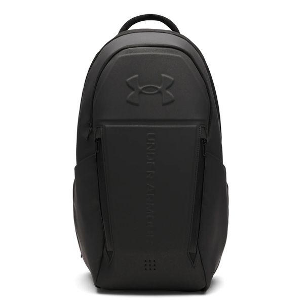 Plecak Under Armour Hustle Elite BP 6005747. Czarne plecaki męskie Under Armour, bez wzorów, z materiału. Za 586.70 zł.