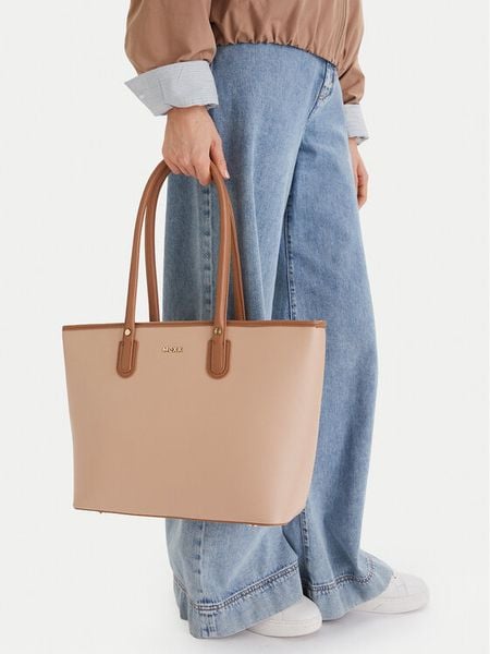 MEXX Torebka EO-MEXX-S-006-09 Beżowy. Brązowe shopperki damskie Mexx, bez wzorów, z materiału, bez dodatków. Za 143.99 zł.
