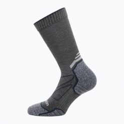 Skarpety Jack Wolfskin Vojo Light CL. Szare skarpetki damskie Jack Wolfskin, bez wzorów, z materiału. Za 66.99 zł.