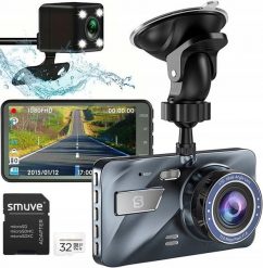 Wideorejestrator Jazdy Przód Tyl Kamera Samochodowa Full Hd Smuve. Wideorejestratory NoName. Za 199.99 zł.