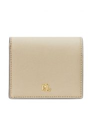 LAUREN RALPH LAUREN Portfel 432962112007 Écru. Białe portfele damskie Lauren Ralph Lauren, ze skóry. Za 370.99 zł.