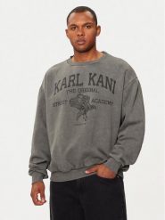 Karl Kani Bluza Street Academy 60290006 Szary Regular Fit. Szare bluzy męskie Karl Kani, m, bez wzorów, z bawełny, street, bez ramiączek, bez kaptura. W wyprzedaży za 189.99 zł.