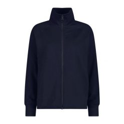Damska bluza dresowa CMP. Niebieskie bluzy damskie CMP, xl, bez wzorów, z dresówki, bez ramiączek, z kapturem. Za 229.30 zł.