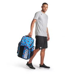 Plecak Arena Team Spiky III Backpack 45 + Worek. Czerwone plecaki męskie ARENA, bez wzorów, z materiału, eleganckie. Za 219.00 zł.