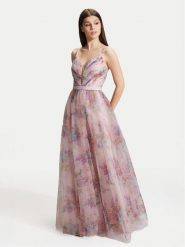 Hey Kyla Sukienka wieczorowa 5AG045HK Różowy Slim Fit. Czerwone sukienki damskie Hey Kyla, bez wzorów, z syntetyku, wizytowe, bez kołnierzyka, bez ramiączek. Za 789.99 zł.