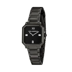 Zegarek KARL LAGERFELD. Czarne zegarki damskie KARL LAGERFELD. Za 799.99 zł.