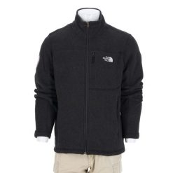 Second life - The North Face kurtka polarowa męska - Jak nowy. Czarne kurtki męskie The North Face, l, bez wzorów, z polaru, eleganckie, bez kaptura. Za 170.36 zł.