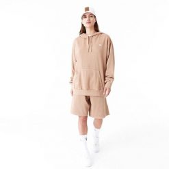 Bluza z kapturem New Era. Czerwone bluzy męskie New Era, m, bez wzorów, z kapturem. W wyprzedaży za 127.00 zł.