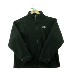 Second life - Kurtka polarowa męska z wysokim kołnierzem - Stan bardzo dobry. Czarne kurtki sportowe męskie The North Face, l, bez wzorów, z materiału, bez kaptura, trekkingowe. Za 146.96 zł.