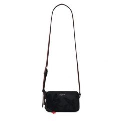 Torebka Desigual. Czarne listonoszki damskie Desigual, bez wzorów, bez dodatków. Za 249.99 zł.