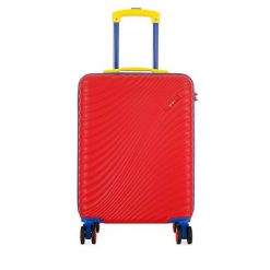 Walizka kabinowa Semi Line. Czerwone walizki damskie Semi-line, bez wzorów. Za 179.99 zł.