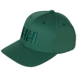 Czapka z daszkiem Helly Hansen Brand. Zielone czapki damskie Helly Hansen, bez wzorów, klasyczne. Za 256.00 zł.