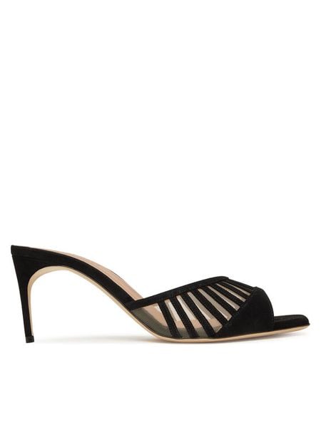 MALONE SOULIERS Klapki Bellatrix 70-2 Czarny. Czarne klapki damskie MALONE SOULIERS, bez wzorów, ze skóry, bez obcasa, bez zapięcia. Za 2,839.00 zł.