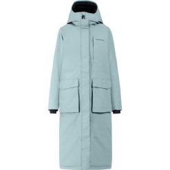 Długa parka damska Didriksons Leya. Niebieskie parki damskie Didriksons, l, bez wzorów, bez kaptura. Za 1,270.10 zł.