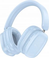 Słuchawki Hoco HOCO słuchawki bezprzewodowe bluetooth nagłowne W51 niebieskie. Niebieskie słuchawki bezprzewodowe Hoco. Za 43.35 zł.