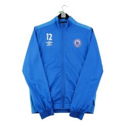 Second life - Kurtka do dresu męska - Stan bardzo dobry. Niebieskie kurtki sportowe męskie Umbro, m, bez wzorów, z dresówki, bez kaptura. Za 97.25 zł.