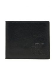 Calvin Klein Portfel Ck Ew Billfold W/ Coin LV04G1072G Czarny. Czarne portfele męskie Calvin Klein, bez wzorów, ze skóry. Za 229.99 zł.