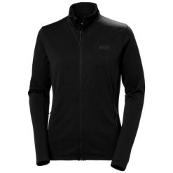 Bluza damska Helly Hansen Versalite Fleece. Czarne bluzy damskie Helly Hansen, l, bez wzorów, z elastanu, bez ramiączek, bez kaptura. Za 458.00 zł.