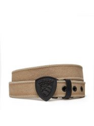 Blauer Pasek Męski S5SHIL02/BEL Beżowy. Brązowe paski męskie Blauer, z materiału. Za 169.99 zł.