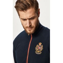 Polo Ralph Lauren - Bluza. Niebieskie bluzy męskie Polo Ralph Lauren, l, bez wzorów, z bawełny, bez ramiączek, bez kaptura. W wyprzedaży za 599.90 zł.