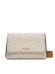 MICHAEL Michael Kors Torebka Nessa 30T5G8ZM1B Beżowy. Brązowe listonoszki damskie MICHAEL Michael Kors, bez wzorów, ze skóry, bez dodatków. Za 679.99 zł.