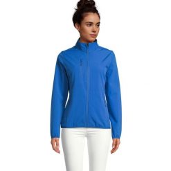Damska Kurtka Soft Shell Falcon Zapinana Na Zamek Błyskawiczny. Niebieskie kurtki sportowe damskie SOL'S, s, bez wzorów, bez ramiączek, bez kaptura, trekkingowe. Za 228.99 zł.