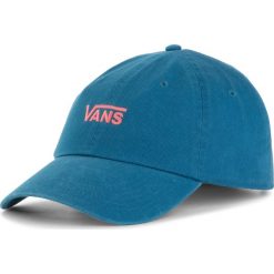 Czapka z daszkiem VANS - Court Side Hat VN0A31T6UUC1 Blue Sapphire. Niebieskie czapki damskie Vans, bez wzorów, z bawełny. W wyprzedaży za 99.00 zł.