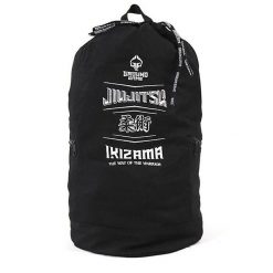 Plecak Ground Game Ikizama Pearl w klimacie BJJ. Czarne plecaki damskie GROUND GAME, bez wzorów, z bawełny. Za 159.99 zł.