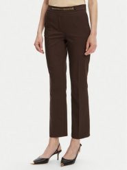 Marciano Guess Spodnie materiałowe 5GGB17 7311A Brązowy Regular Fit. Brązowe spodnie materiałowe damskie Marciano Guess, z aplikacjami, z materiału. Za 619.99 zł.